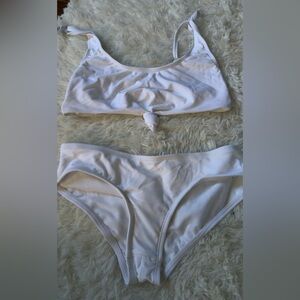 Fashion Nova White Bikini Set